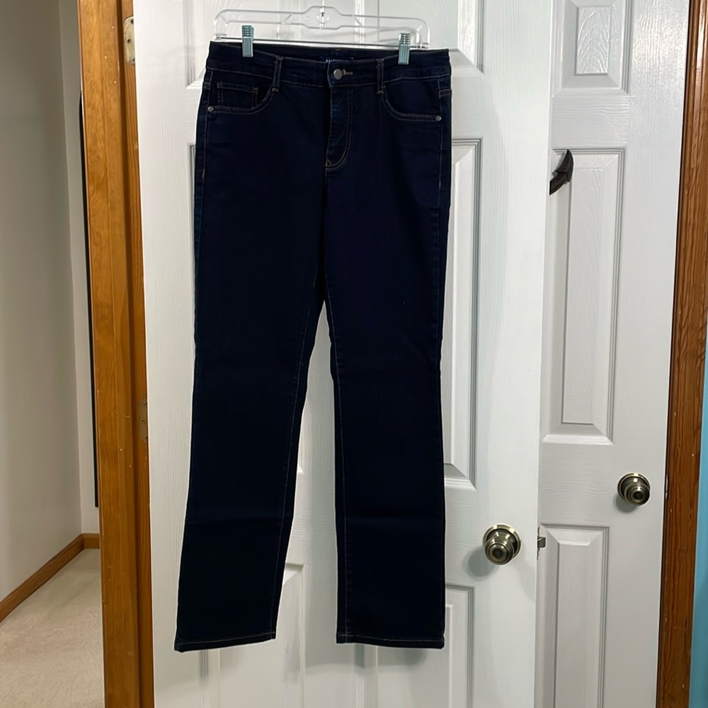 Like new dark denim jeans